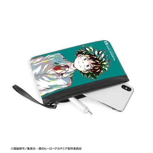 『僕のヒーローアカデミア』緑谷出久 Ani-Art 第4弾 vol.2 PUレザーフラットケース【202508再販】